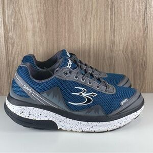 Gravity Defyer Gdefy Mighty Walk Blue Gray Running Shoes TB9024MUG Men’s Size 8